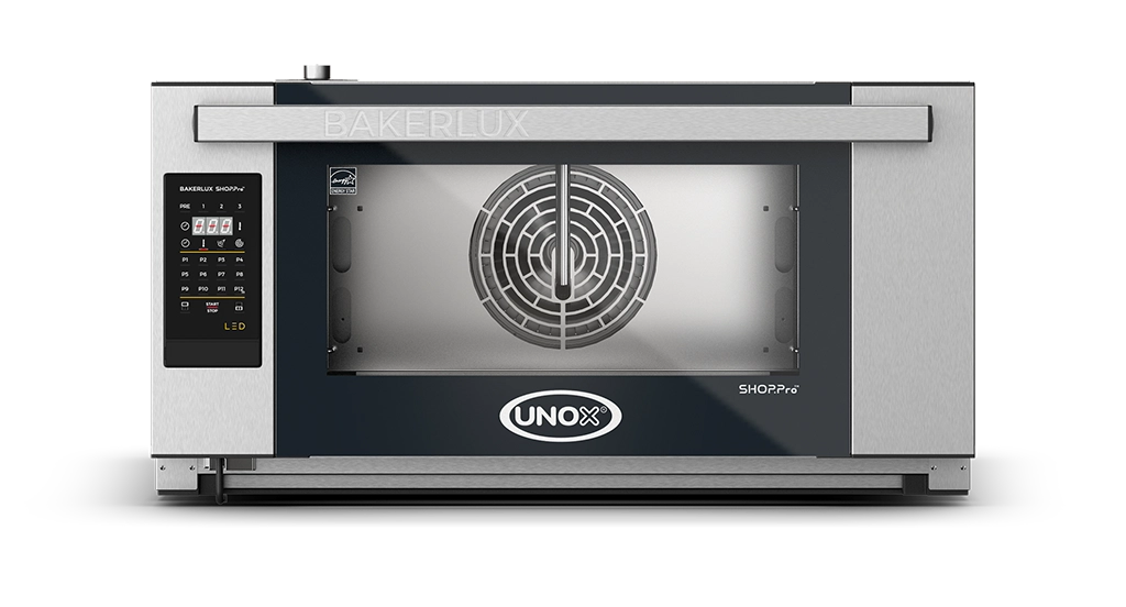 3 trays 600x400 Commercial convection ovens with humidity BAKERLUX SHOP.Pro™ LED