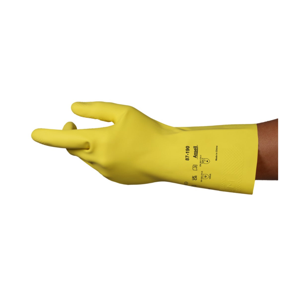 Ansell Econohands 87-190 Household Rubber Glove