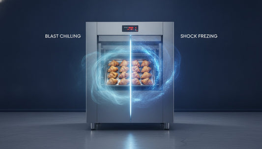 Blast Chilling vs Shock Freezing: A Technical Comparison for Industrial Kitchens