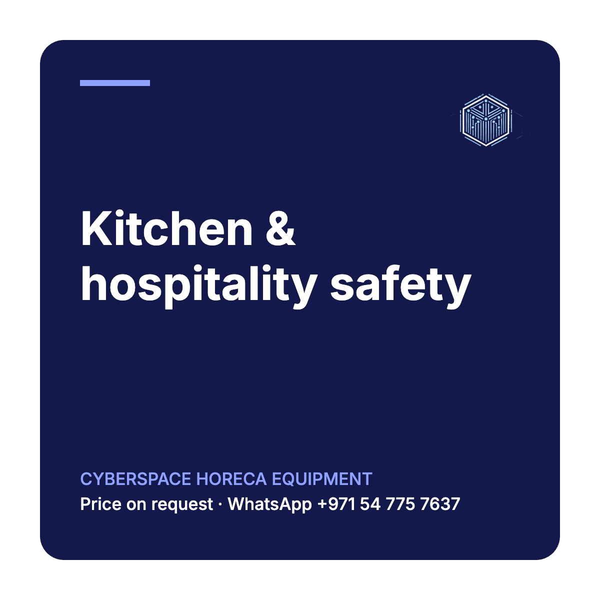 Kitchen & Hospitality Safety