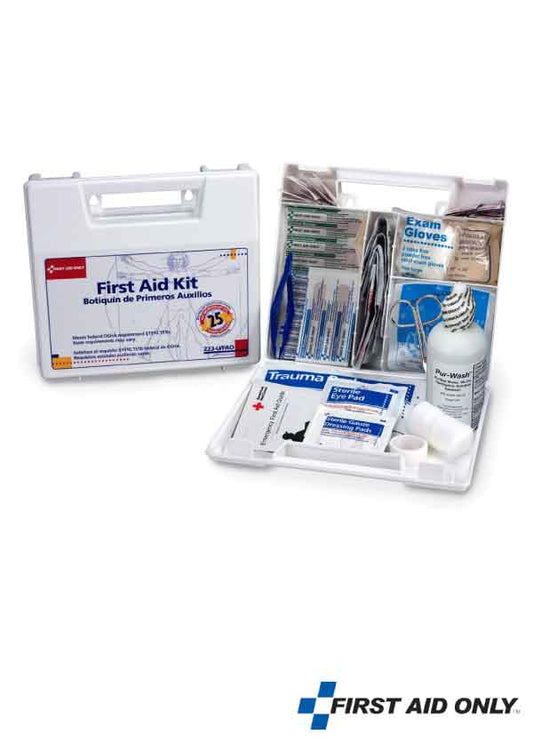 Catering First-Aid Kit with Blue Detectable Plasters