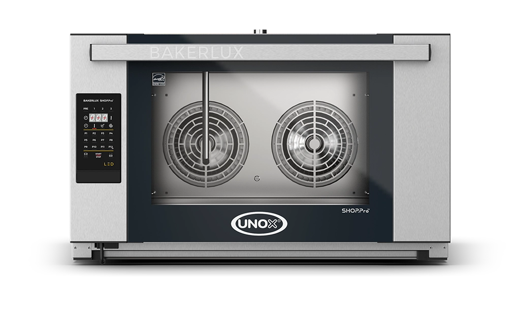 4 trays 600x400 Commercial convection ovens with humidity BAKERLUX SHOP.Pro™ LED