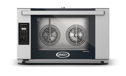 4 trays 600x400 Commercial convection ovens with humidity BAKERLUX SHOP.Pro™ LED