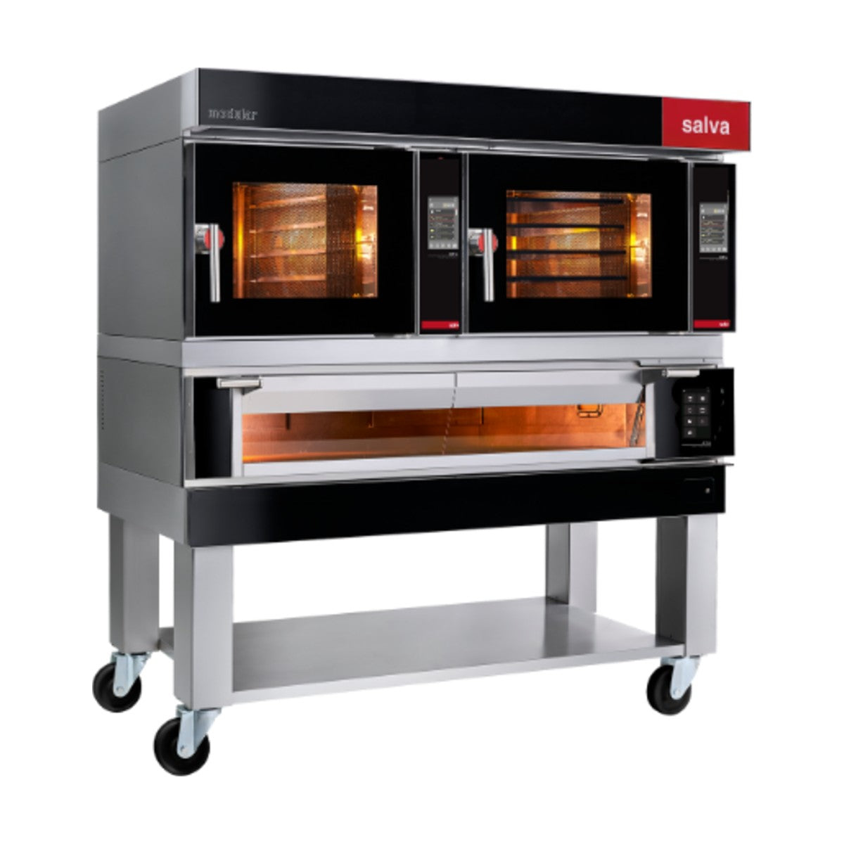 Salva Boutique Oven – Convection + Deck Oven Tower