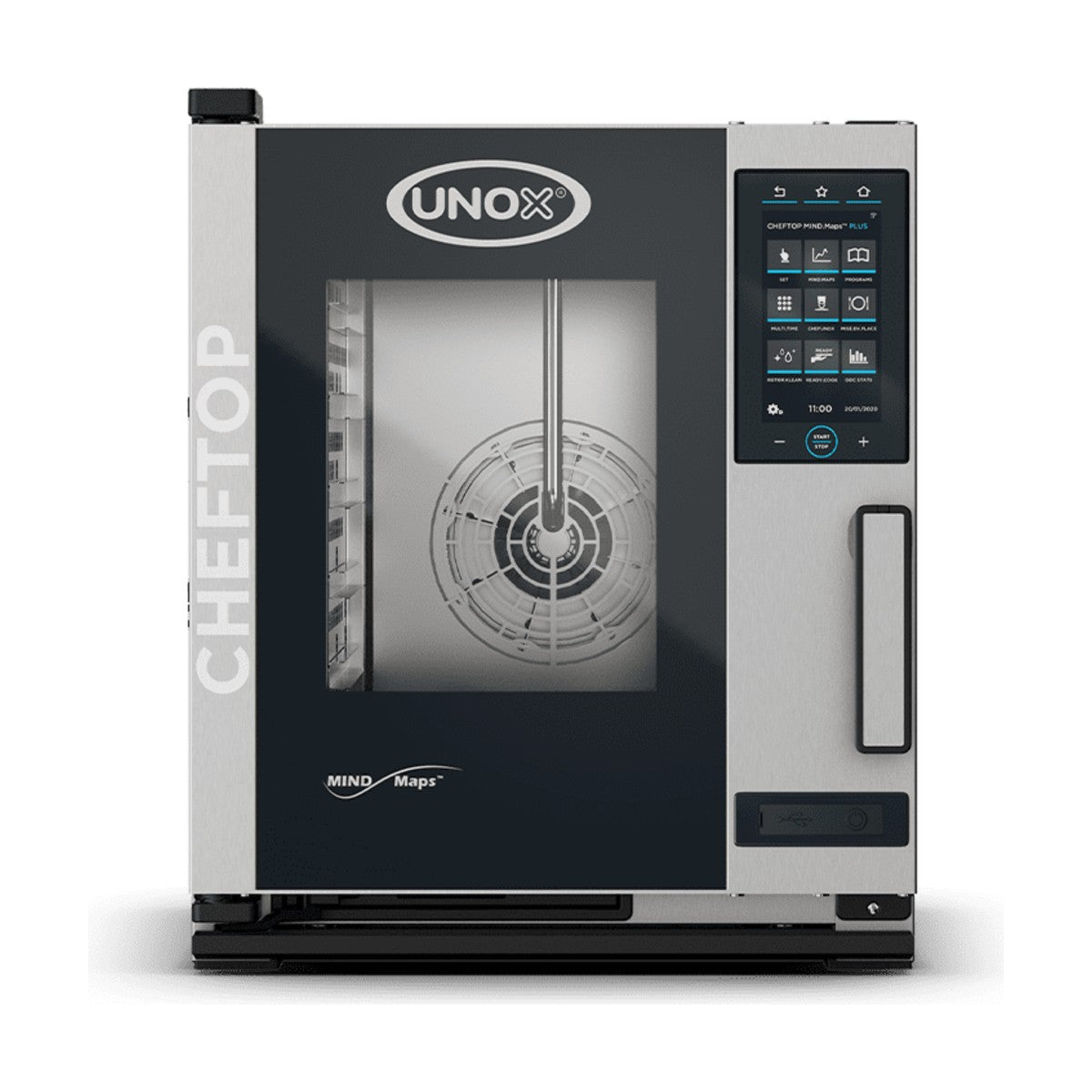 UNOX CHEFTOP MIND.Maps COMPACT Countertop Combi Oven